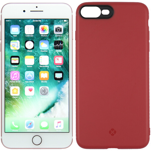 

Чехол TOTU Design Soft series protection version для iPhone 7/8 Plus Red (24201)