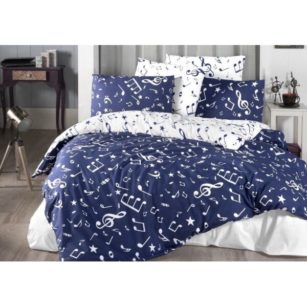

Постельное белье First Choice. Major Navy Blue-Евро
