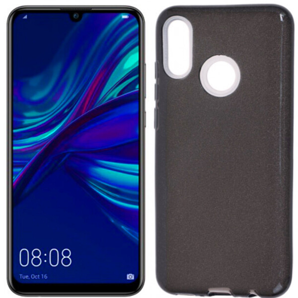 

Чехол силиконовый 3in1 Блёстки для Huawei P Smart 2019 Black (26774)
