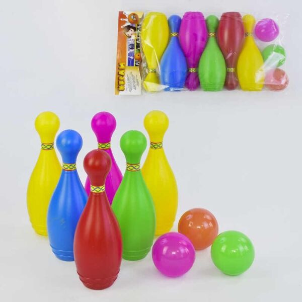 

Кегли рис. 16200 (24) в шарик M-TOYS