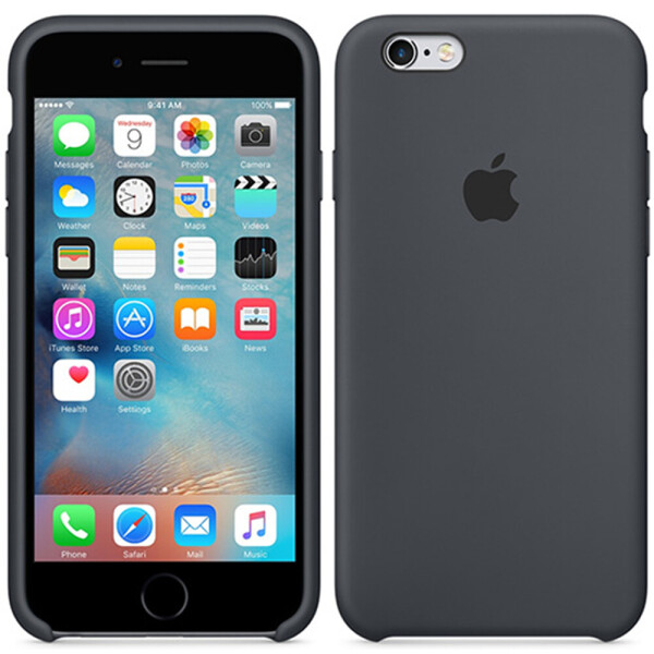 

Чехол силиконовый оригинальный для iPhone 6/6s Серый (18648)