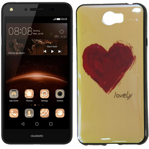 

Чехол U-Like Picture series для Huawei Y5 II Heart Blue (21870)