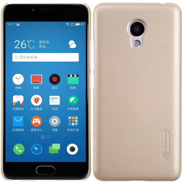 

Чехол NILLKIN Super Frosted Shield для Meizu M5 Gold (14234)