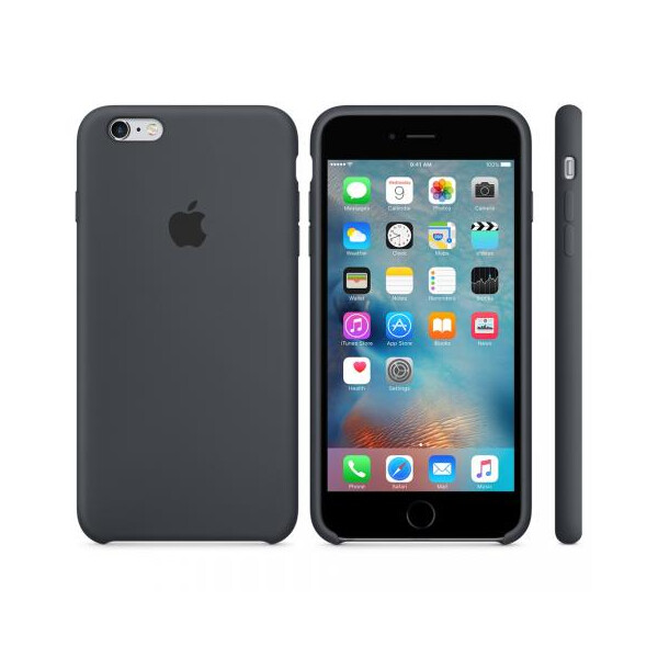 

Чехол силиконовый оригинальный для iPhone 5/5s/SE Светло Серый (17403)