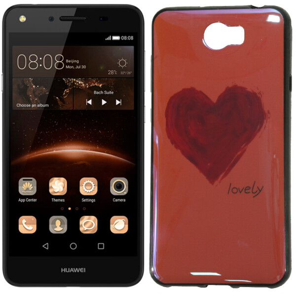 

Чехол U-Like Picture series для Huawei Y5 II Heart Pink (21871)