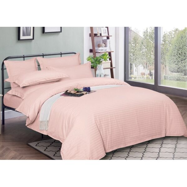 

Постельное белье U-Tek. Home Light Rose Stripe kingsize-Евро