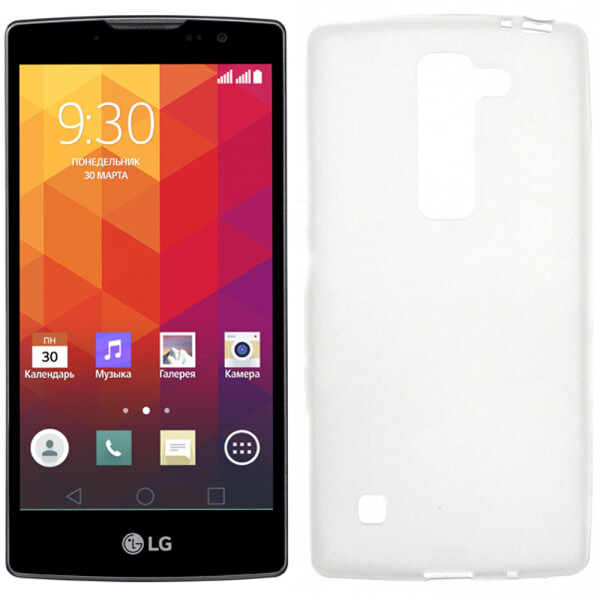 

Чехол силиконовый оригинальный для LG Spirit White (1862)
