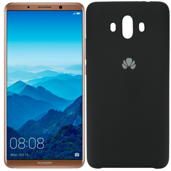 

Чехол силиконовый оригинальный для Huawei mate 10 Чёрный (20610)