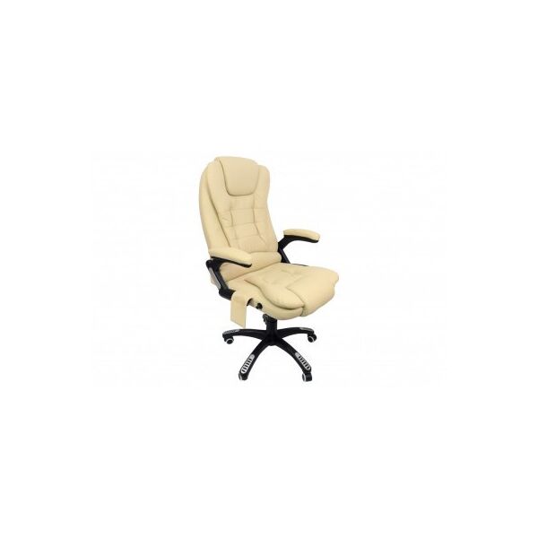

Крісло Bonro M-8025 Beige офісне масажне