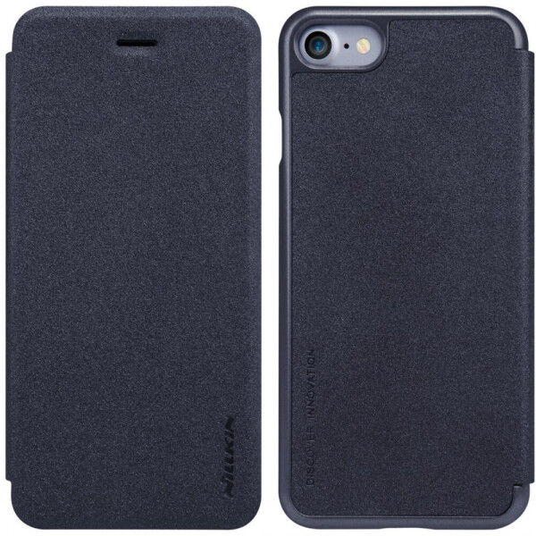 

Чехол NILLKIN Sparkle series для iPhone 7/8 Black (7957)