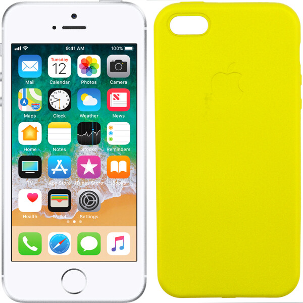 

Чехол TPU case для iPhone 5/5s/SE Желтый (26699)
