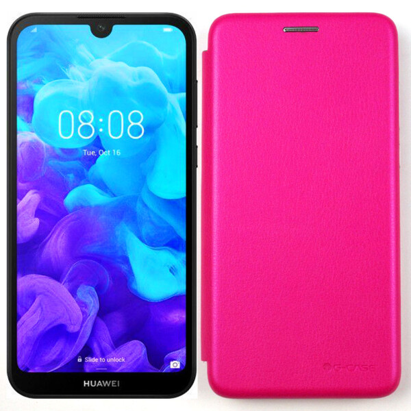 

Чехол книжка U-Like Best для Huawei Y5 2019 Pink (27314)