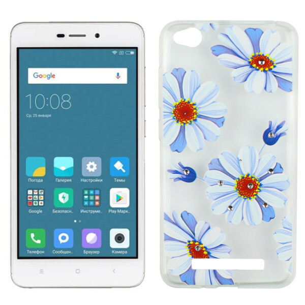 

Чехол Lucent Diamond Case для Xiaomi Redmi 4a Daisy (Blue) (17040)
