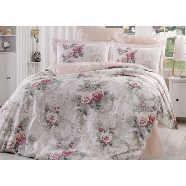 

Постельное белье Hobby. Flannel Clementina светло-розовое-Евро