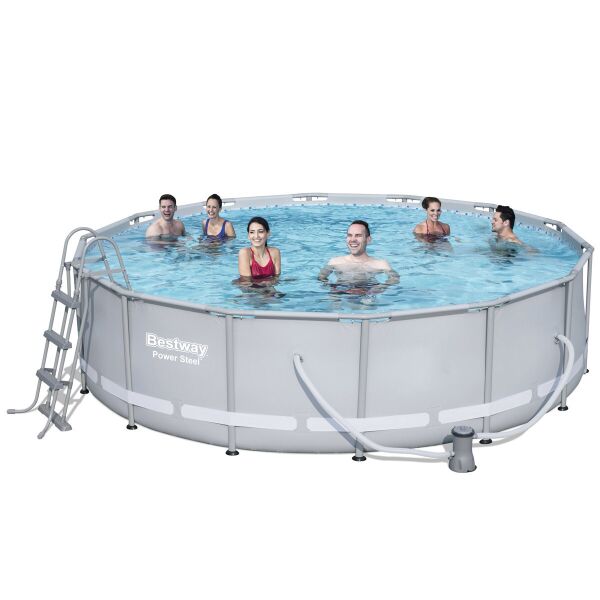 

Бассейн каркас BestWay 56451 Power Steel Frame 488*122 см