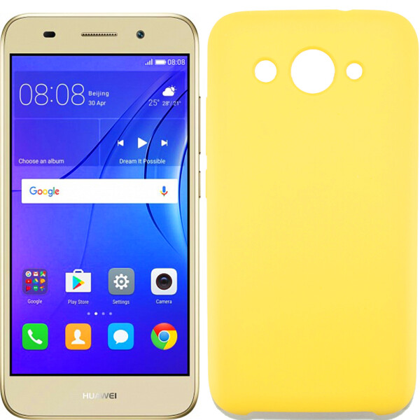 

Чехол силиконовый оригинальный для Huawei Y3 (2017) Золотой (20601)