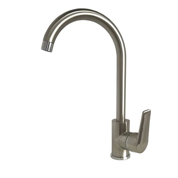 

Смеситель для кухни Domino Blitz DBC-203L-St Steel