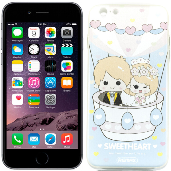 

Чехол Remax Sweetheart Series для iPhone 6 Plus Ballon Love (10142)