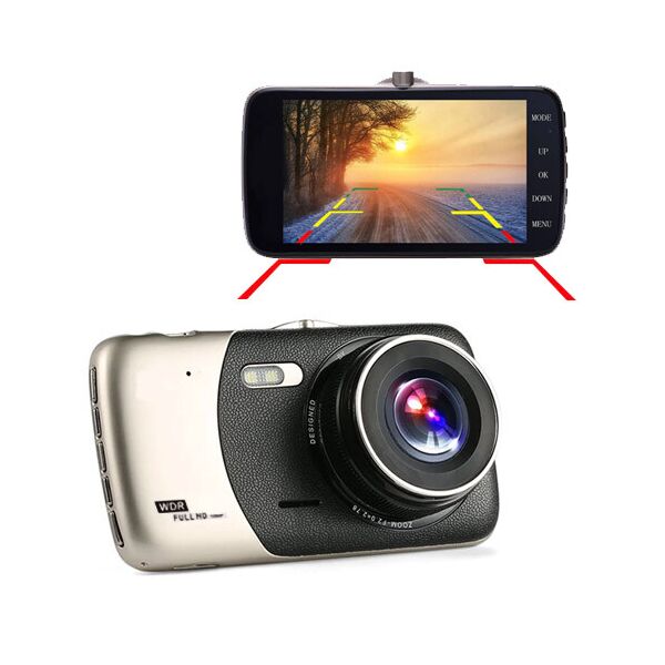 

Автомобильный видеорегистратор Terra 669, металл, LCD 3";