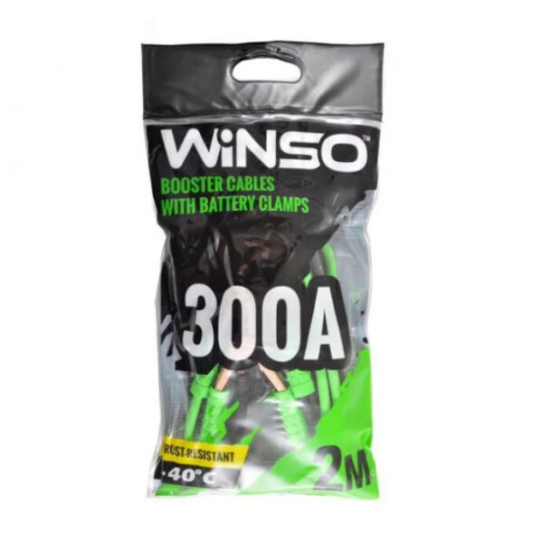 

Стартовые провода Winso 300А 2 м 138300 (до -40 градусов)