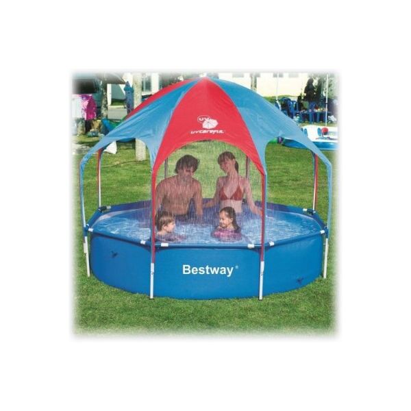 

Бассейн каркас BestWay 56193 244х51 см с тентом от солнца и душем