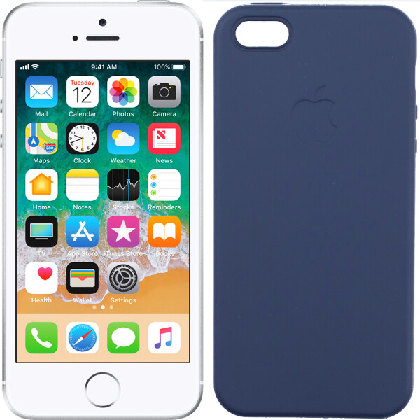 

Чехол TPU case для iPhone 5/5s/SE Синий (26702)