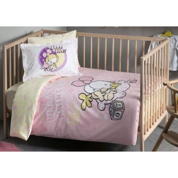 

Постельное белье в детскую кроватку TAC. Disney Sizinki Limon -Детский в кроватку