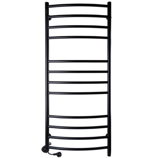 

Электрический полотенцесушитель Unio LDE EL 1200-500-12 BLK Лесенка Дуга Элит черный