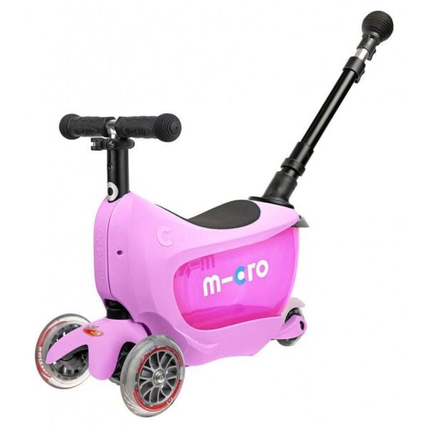 

Самокат Micro Mini 2go Deluxe plus (Розовый, Pink(MMD033))