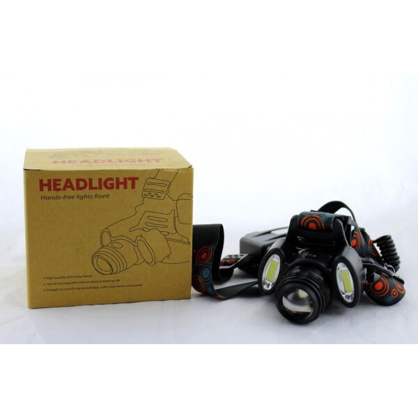 

Налобный фонарь HeadLight BL 862 T6+COB 3861