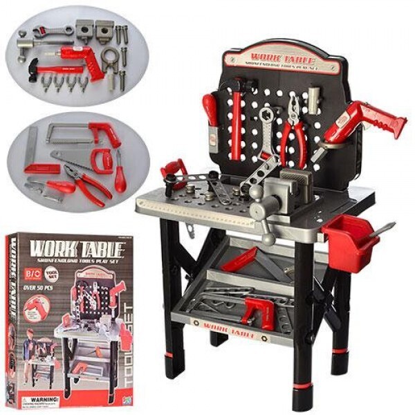 

Набор инструментов с шуруповертом детский Bambi Work Table (Li1 6554 )