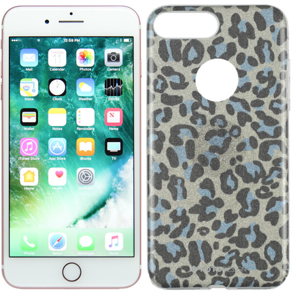 

Чехол TOTU Design Tira series Leopard Print для iPhone 7/8 Plus Blue (24256)