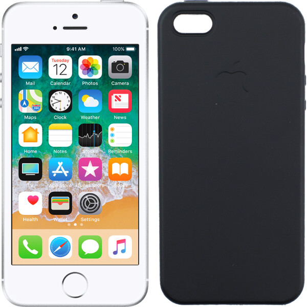 

Чехол TPU case для iPhone 5/5s/SE Черный (26704)