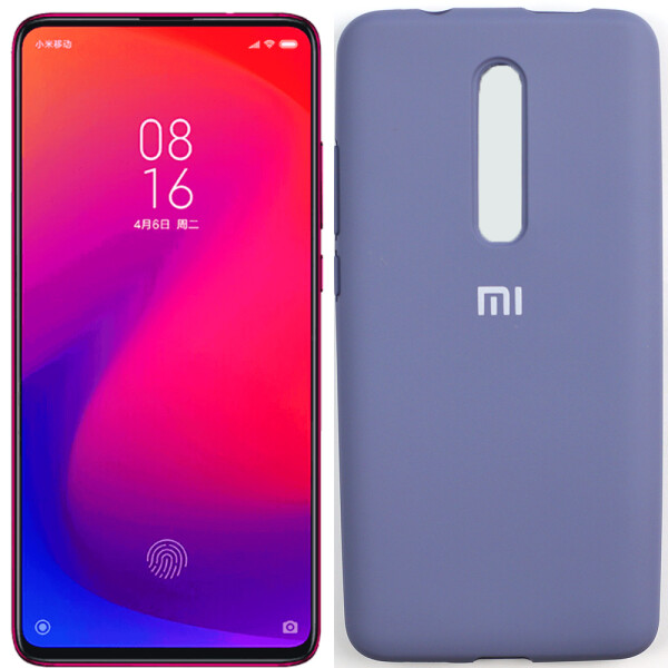 

Чехол силиконовый оригинальный для Xiaomi Mi9T/K20/K20 Pro Лавандовый FULL (27573)