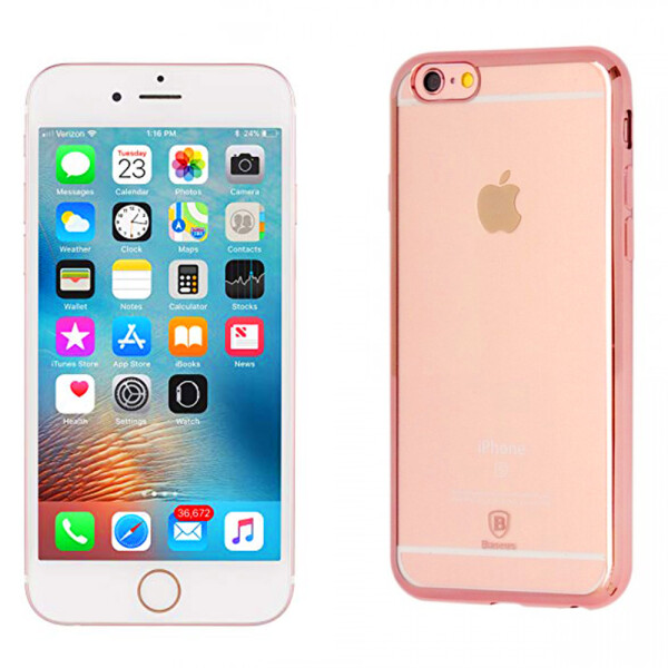 

Чехол Electroplating Shine TPU case для iPhone 6/6s (7298)