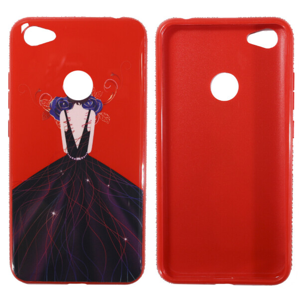 

Чехол TPU Magic Girl со стразами для Xiaomi Redmi Note 5A Prime / Redmi Y1 (Красный / Синяя роза) (21378)