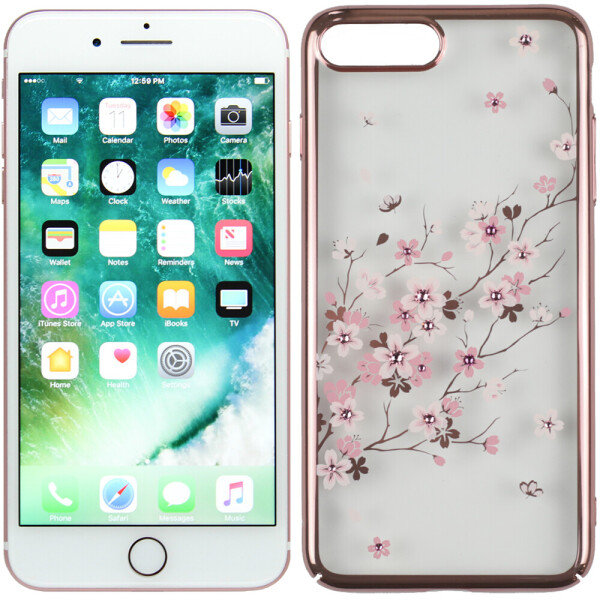 

Чехол Kingxbar Flora Series для iPhone 7 Plus/8 Plus Sakura Rose Gold (23882)