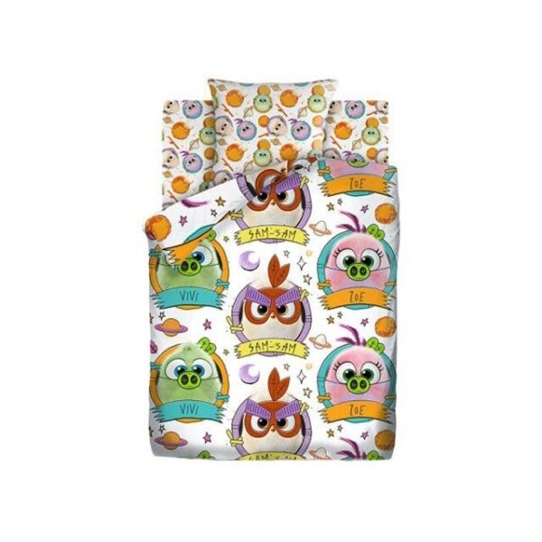 

Детское постельное белье Уютный дом. Angry Birds 2 Птенчики-1,5-спальный подростковый