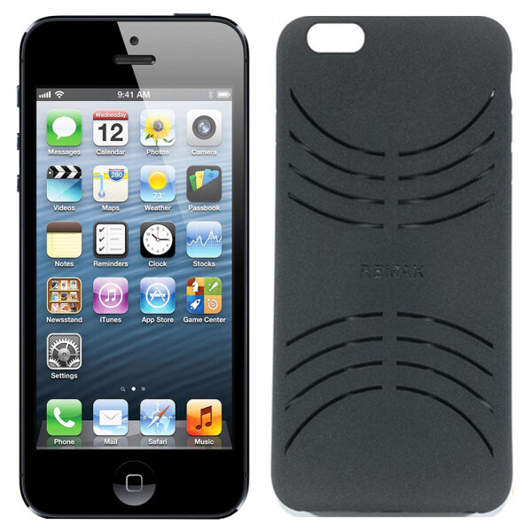 

Чехол Remax Velour Series для iPhone 5 Grey (10145)