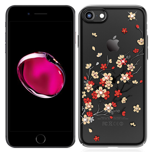 

Чехол Kingxbar Flora Series для iPhone 7/8 Sakura Black (23877)