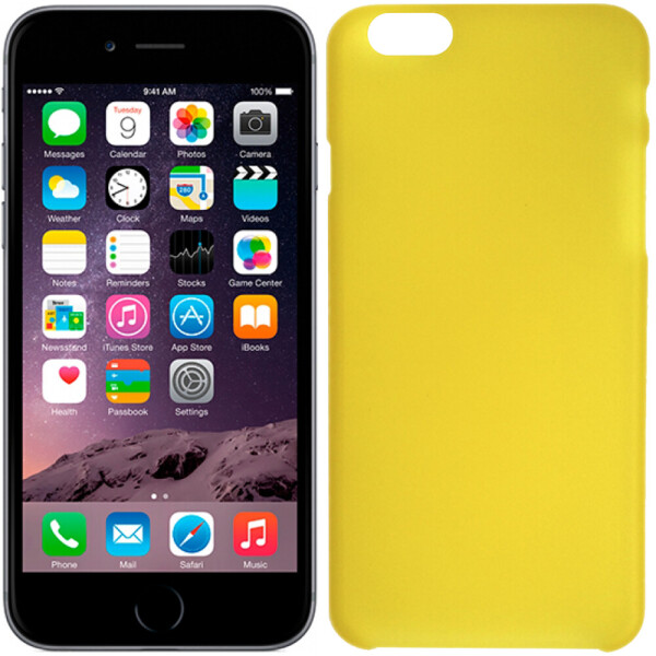 

Чехол Perfektum UltraThin для iPhone 6 Желтый (1962)