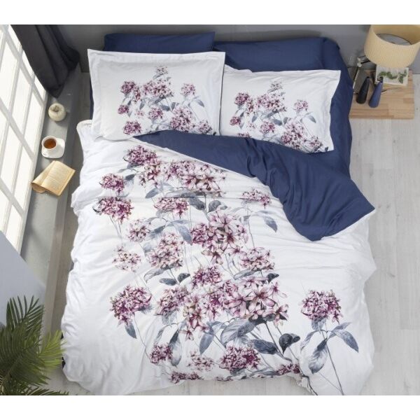 

Постельное белье First Choice. Digital Satin Marcela Denim-Евро