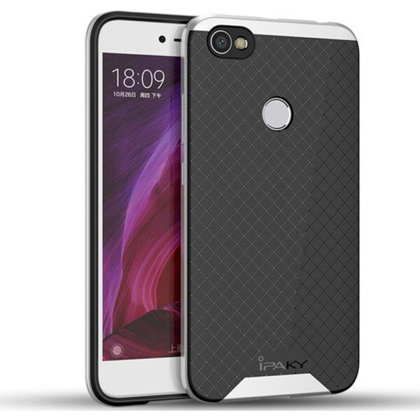 

Накладка iPaky Carbon TPU + Bumper для Xiaomi Redmi Note 5a Prime Silver (19900)