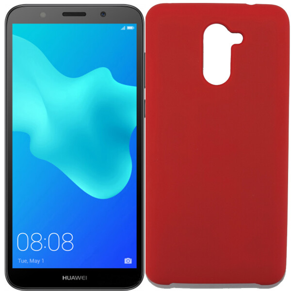 

Чехол силиконовый оригинальный для Huawei Y7 2017/Y7 Prime Красный (20604)