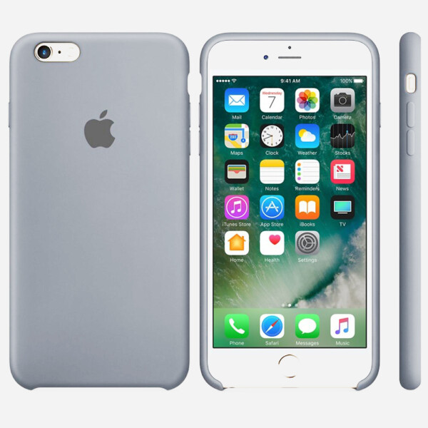

Чехол силиконовый оригинальный для iPhone 6/6s Галька (23367)