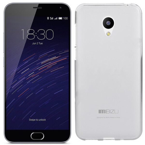 

Чехол силиконовый оригинальный для Meizu M2 White (8018)