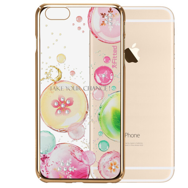 

Чехол X-Fitted Fancy Bubble для iPhone 6s Plus/6 Plus Gold (19628)