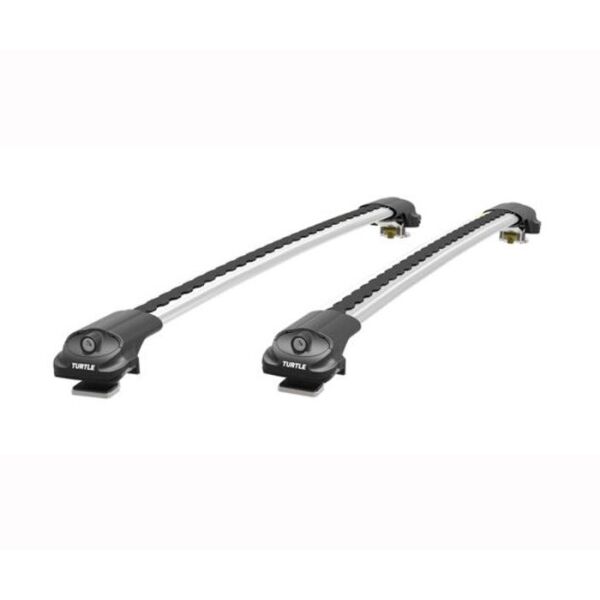 

Багажник на рейлинги Turtle AIR 1 Fiat Doblo 2010 Серебристый