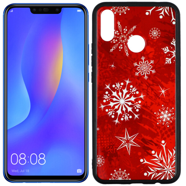 

Чехол Silicone Christmas Case для Huawei P Smart Plus/Nova 3i Snowflake (24996)
