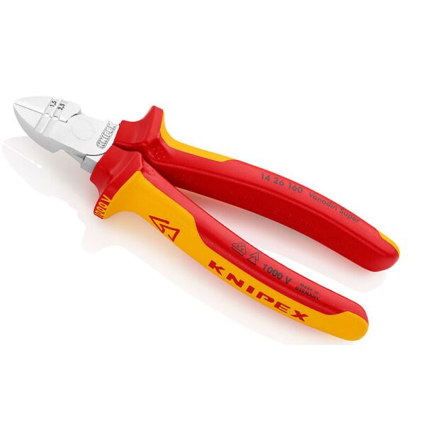 

Кусачки бічні для видалення ізоляції Knipex 14 26 160